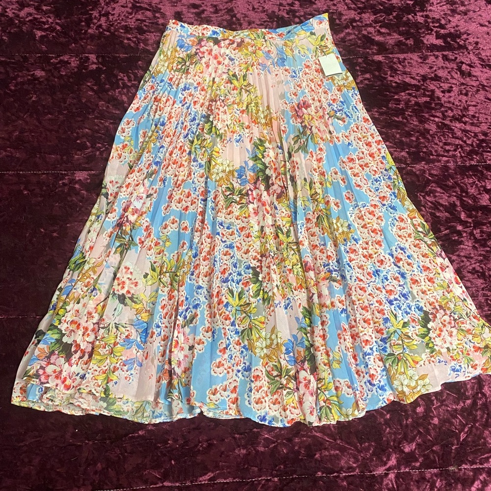 Topshop floral skirt size 4